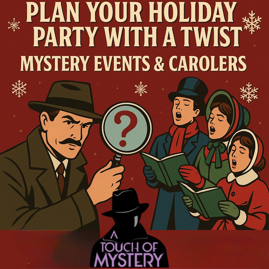 Plan Your Holiday Party with a Twist: Mystery Events & Carolers in Las Vegas