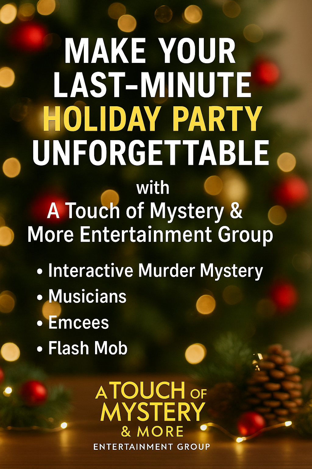 Make Your Last-Minute Holiday Party Unforgettable