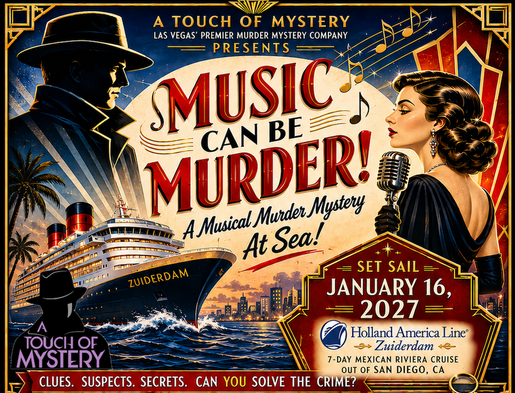 Murder, Mystery & the Mexican Riviera: Set Sail on an Interactive Cruise Experience in 2027